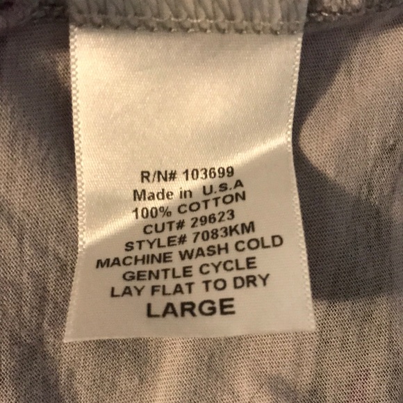 Grey and Purple Zebra Print Tank with Lace Straps - Women’s Large - Picture 4 of 5